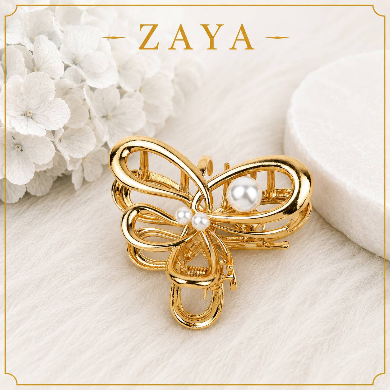 کلیپس مو طرح فانتزی - برند ZAYA