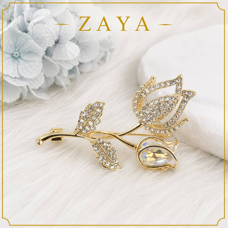 گلسینه طرح گل و غنچه_ برند ZAYA