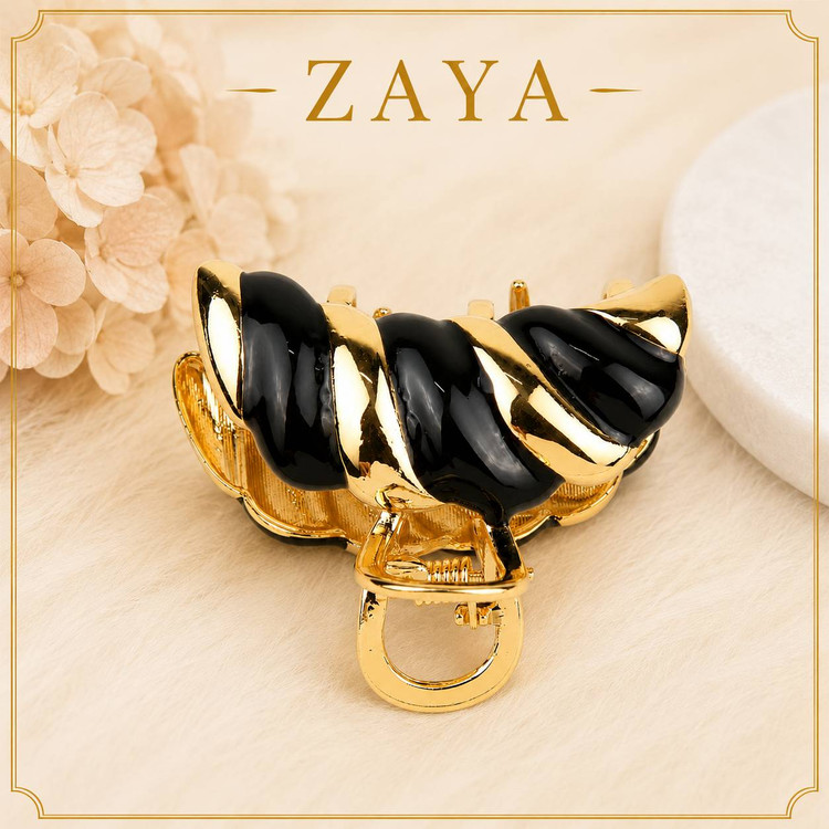 کلیپس مو طرح میناکاری_ برند ZAYA
