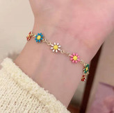 دستبند گل بابونه